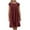 Red, variant on Mgmyaa Girls Summer Dresses Kids Short Sleeve Casual Popover Midi Dress Pleated Front Sundress