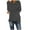 Dark Gray, variant on Joau Fall Winter Women's Long Sleeve Loose Fuzzy Plush Warm Jumper Sweater Casual Comfy Knit Pullover Tops S-5XL