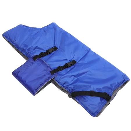 Pawsdot 1Pc Winter Cow Calf Coat Blue Waterproof Vest for Outdoor Use