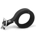 thumbnail image 6 of 2pcs Unisex 50cm Black Horse Leather Spur Straps Belt with Alloy Buckle, 6 of 6