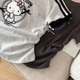thumbnail image 4 of MINISO Sanrio-camisetas de manga corta Kawaii para niños y adultos, Camiseta de algodón con estampado de dibujos animados de Anime, cuello redondo informal, 4 of 4