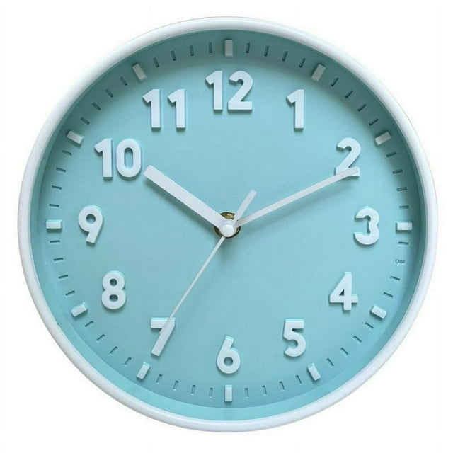 Modern Simple Wall Candy Color Clock Mute Living Room Clock Wall Mounted Clock For Home New Wall Clock Home Decoration Tools