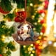 thumbnail image 5 of 1 colgante de coche de Navidad con diseño de belén, acrílico, dimensional., 5 of 7