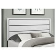 thumbnail image 3 of Global Furniture USA Rustic Transitional Kate White Queen Bed, White, 3 of 4