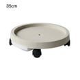 thumbnail image 1 of Soucoupes de Plantes Plateau Roulettes Support de Pot de Fleurs Mobile avec Roues pour Jardinière Intérieure Extérieure, 1 of 14