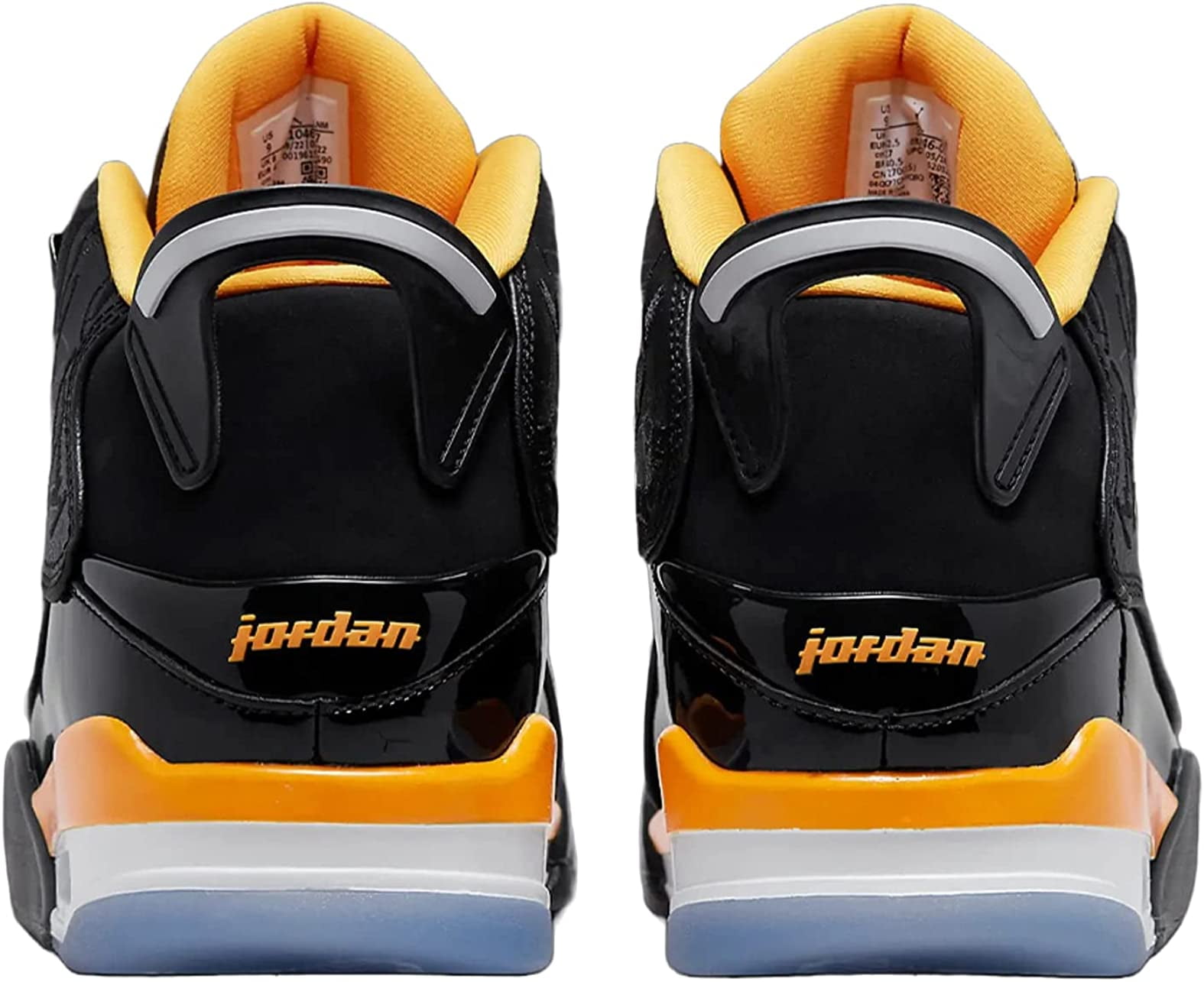 dub zero jordans orange