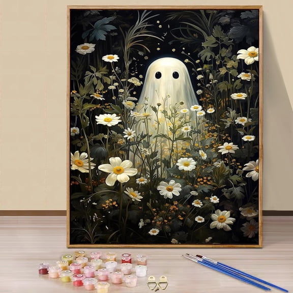 JYLMOOD Paint by Numbers for Adults Kits, DIY Easy Painting by Numbers for Gift Home Wall Decoration 16x20in without Frame
