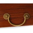 thumbnail image 2 of 2 Pack Pure Brass Cabinet Pulls, Antique Brass Drawer Pull, Vintage Gold Handle and Pulls, for Cupboard Cabinet Drawer Door Handles Decorative Furniture Pull Knobs, 2 of 8