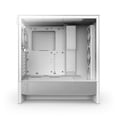 thumbnail image 2 of NZXT H5 Flow RGB Compact Tempered Glass ATX Mid-Tower Airflow Computer Case, White, 2 of 5