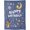 Birthday 01, variant on Happy Birthday Throw Blanket, Fun Space Stars Moon Mushroom Blankets for Bedroom Living Room Couch Decor, Fuzzy Cozy Soft Lightweight Throws, for Boys Girls Kids, 50x60 in