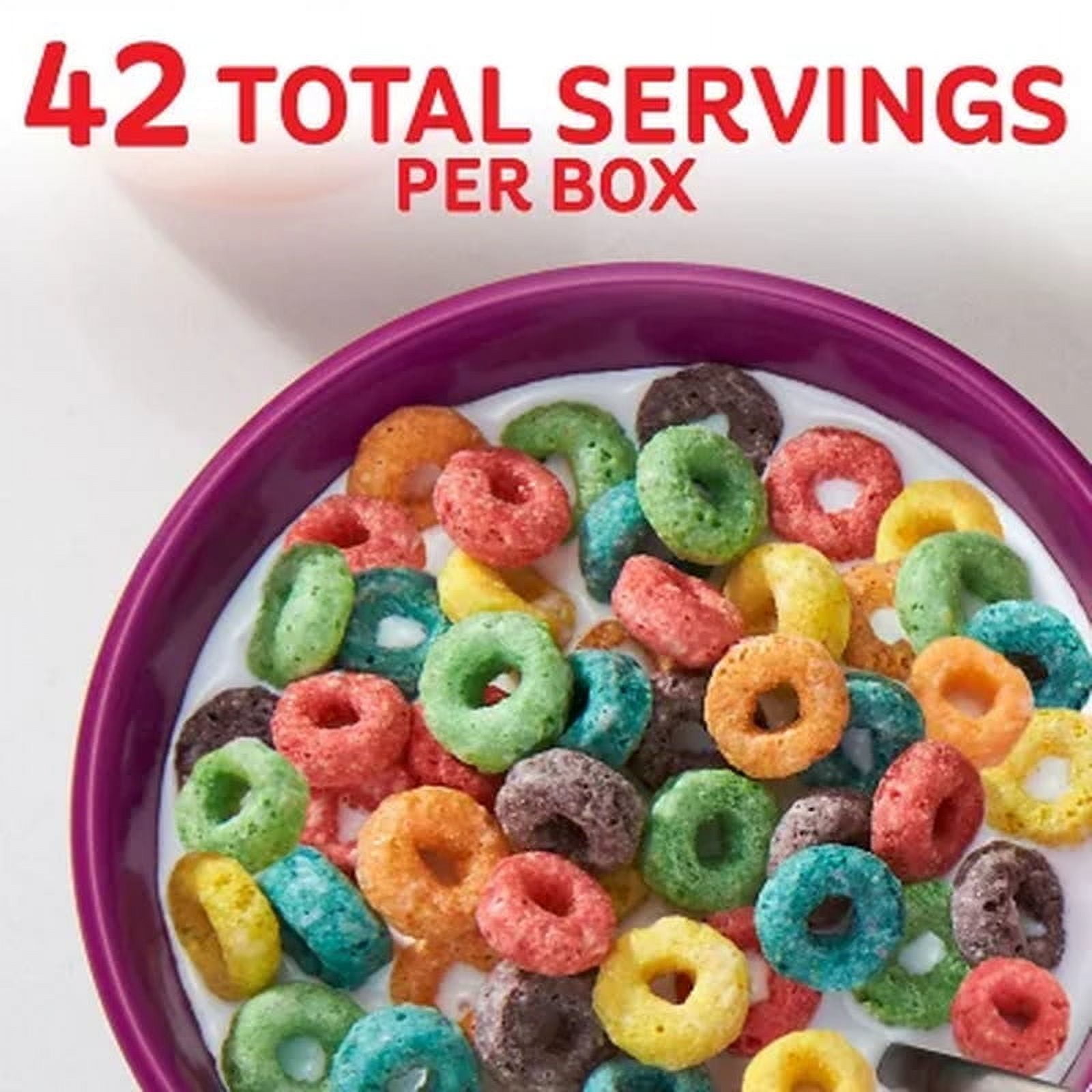 Froot Loops Breakfast Cereal 43.6 oz. 2 count.