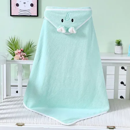 

G.D-1 Kids Bath Towel Newborn Bag Quilt Coral Fleece Wrap Embroidered Throw Blanket With Hood Cape Hooded Bag Towel Cloak Bath Towel