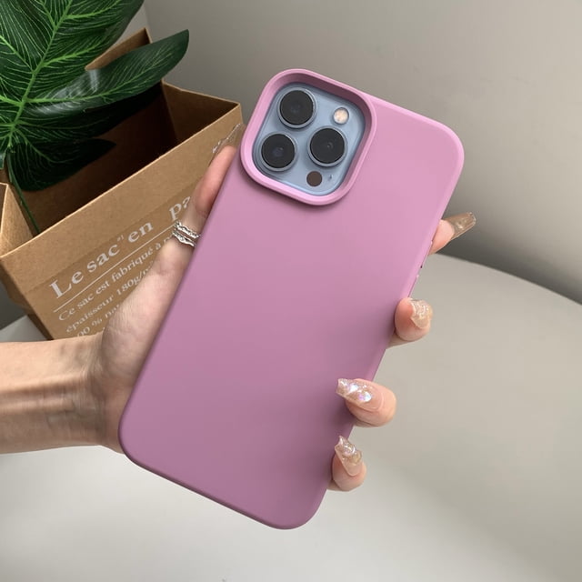 Para iPhone 14 13 15 Pro Max funda de teléfono de silicona líquida de lujo para iPhone 11 12 Pro Max XS XR 7 8 14 15 Plus funda protectora