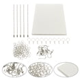 thumbnail image 3 of 1 Set Useful Heat Shrink Plastic Sheets Kit Shrinky Art Films for Jewelry Making, 3 of 9