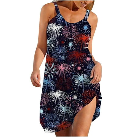 

Black Dresses for Women Summer Dress Women s Fashion Casual Round Neck Leisure and Entertainment Sling Digital Print Mini Dress Summer Savings Clearance 2022 Summer Dresses Corset Dress Black XL