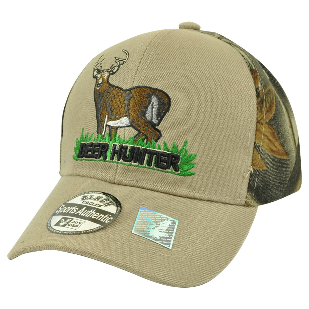 Deer Hunter Hunting Hunt Camouflage Camo Two Tone Buck Hat Cap Outdoors ...