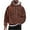 Mens Hoodies Sweatshirts Brown, variant on Mens Pullover Hoodies Sweatshirts Big & Tall M-4X Plus Size Long Sleeve Tops with Pocket Casual Basic Loose Argyle Printed Comfort Hoodie