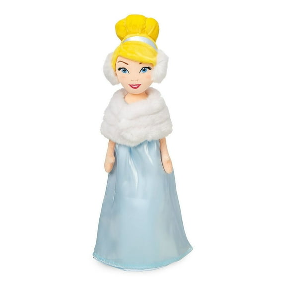 Disney Cinderella Plush Doll in Winter Cape Medium New with Tags