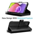 thumbnail image 4 of Galaxy A03s Case, Samsung A03s Wallet Case, Samsung Galaxy A03s PU Leather Case, Tekcoo Luxury Cash Credit Card Slots Holder Carrying Folio Flip Cover Kickstand & Hand Strap, 4 of 6
