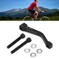 thumbnail image 1 of Disc Brake Mount Adapter, Aluminum Alloy Bike Disc Brake Mount Adapter  Match Durable Fine Carfting  For Repair, 1 of 8