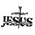 thumbnail image 3 of Decoración de Pared Cruz de Jesús Metal Religioso Artística con Diseño Elegante y Fácil de Colgar Adecuada para Baño y Decoración del Hogar, 3 of 8