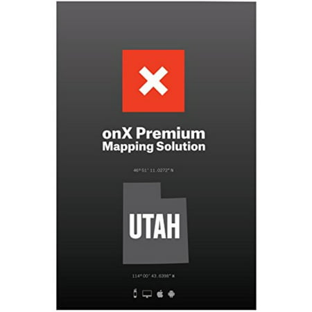 onx hunt: utah hunt chip for garmin gps - hunting maps with public & private land ownership - hunting units - includes premium membership for onx hunting app for iphone, android & (Best Sleep App Iphone)