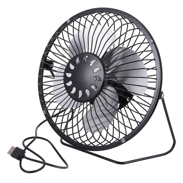Ventilador portátil de escritorio USB, mini ventilador de escritorio silencioso, ventilador giratorio de 360° para el hogar