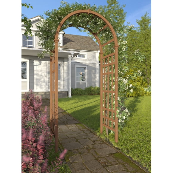 Vita Sierra Embossed Vinyl Arbor, Brown, VA68106