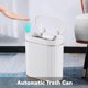thumbnail image 4 of Cesta de basura automática con tapa para baño, cesta inteligente y delgada, cesta estrecha de 8 litros con sensor de movimiento para dormitorio, baño y oficina., 4 of 4