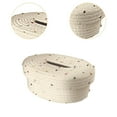 thumbnail image 6 of WeiLaiKeQi Cotton Rope Tissues Box Creative Tissue Dispenser for Office Counter Bedroom White with Dot, 6 of 9
