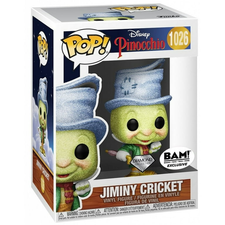 Funko POP ジミニー・クリケット Jiminy Funko Pop! Disney Pinocchio #1026 Jiminy Cricket Diamond