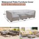 thumbnail image 2 of Funda impermeable para muebles de patio BROSYDA 260x188x71 cm, 2 of 8
