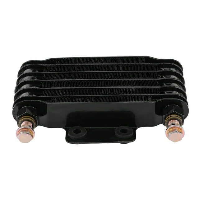 Kit de sistema de radiador de enfriamiento de aceite de motor para CB CG 100CC‑250CC 85 ml negro