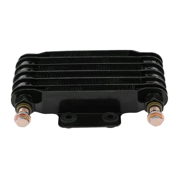 Kit de sistema de radiador de enfriamiento de aceite de motor para CB CG 100CC‑250CC 85 ml negro