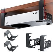 Under Desk Mount for Xbox Series S, Strong Clamp Installation, Tool-Free, No Drilling, No Tape, Durable Paint Finish