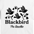 thumbnail image 3 of The Beatles - Blackbird Cropped Graphic T-Shirt, 3 of 6