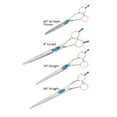 thumbnail image 2 of 5900 Diamond Series Grooming Shears 4 Piece Kit Professional Groomer Scissor Set, 2 of 8