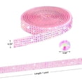 thumbnail image 7 of NiArt Self Adhesive Crystal Rhinestone Ribbon Set of 6 Colors, 6 Yards of Sparkling Decorative Ribbons, 0.39 Inch Width, Easy-to-Apply Adhesive Backing for DIY Crafts, Home Decor and Special Events, 7 of 7