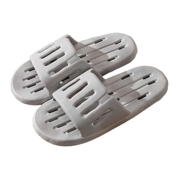 ShiShine Womens And Mens Non-Slip Slide Slippers Quick Dry Drainage Design Slipper Lightweight Slides Bathroom Shower