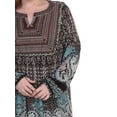 thumbnail image 4 of White Mark Women's Plus Size Phebe Embroidered Sweater Dress, 4 of 4
