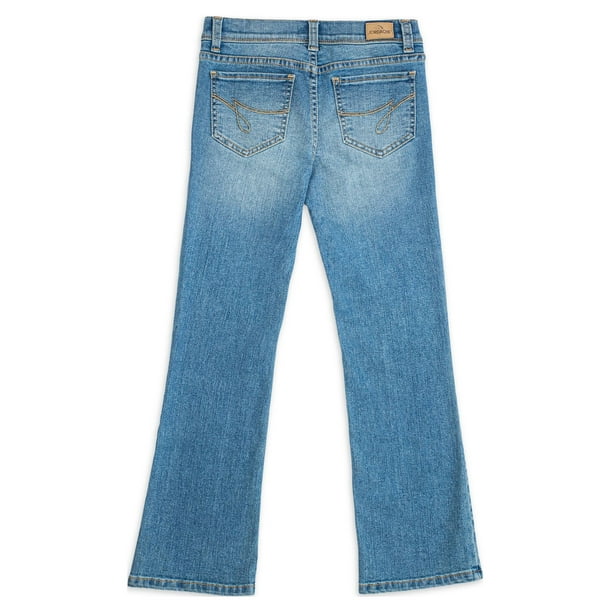 【COLOR iN ID】Comfort bootcut denim jeans 725 High Rise Bootcut Women's Jeans (plus Size) - Light Wash