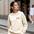 thumbnail image 4 of Embroidered USA Crewneck Sweatshirt for Men and Women Patriotic, 4 of 6