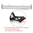 thumbnail image 3 of Alerón trasero de carreras GT Universal de aluminio ajustable de 53 pulgadas, color plateado, 3 of 11