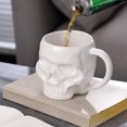 thumbnail image 4 of Uutvmp Halloween Mug Skull Bar Mug, Ceramic Mugs, Halloween Themed Skeleton Head Drinking Cups with Handles, 4 of 6