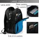 thumbnail image 4 of Easygdp Blue Christmas Mochila para Laptop de Viaje con Puerto USB, Mochila para Laptop con Puerto de Carga USB para Mujeres y Hombres, 4 of 7