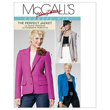 - Misses' Lined Jackets in 3 Lengths-BB (8-10-12-14) -*SEWING PATTERN*