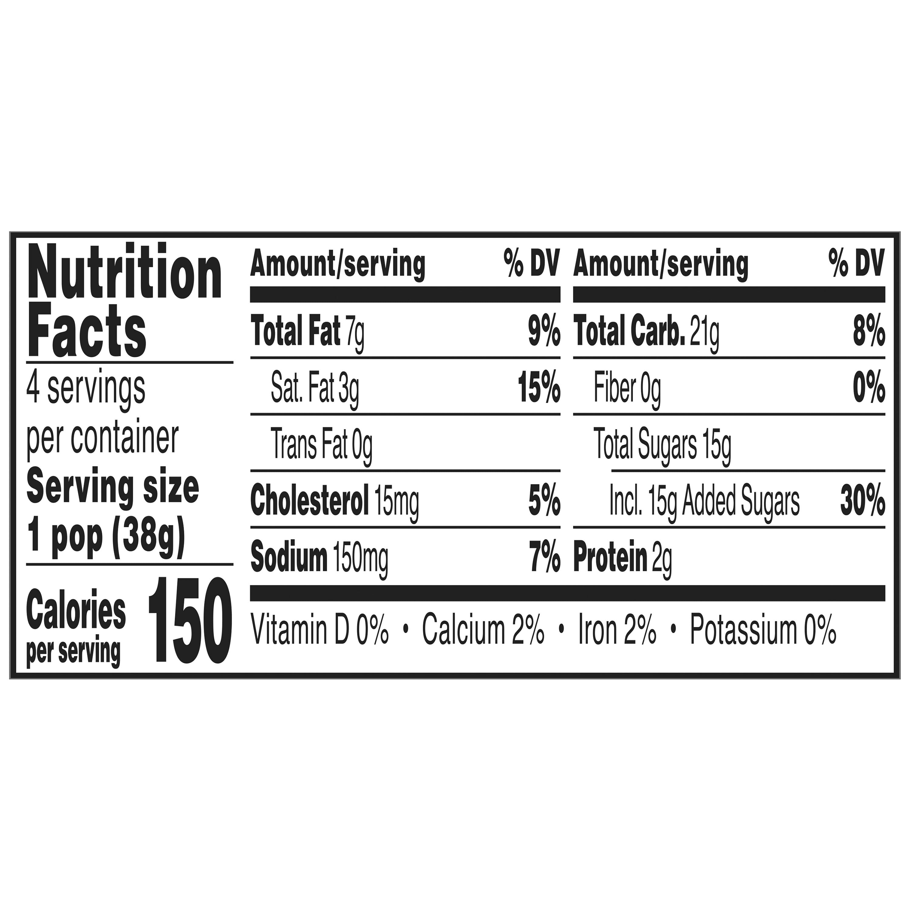 bettergoods Birthday Cake Cake Pops, 5.4 oz, 4 Count