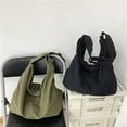 thumbnail image 4 of Kukuzhu Cute Messenger Bag for School Vintage Black Canvas Crossbody for Women Shoulder Laptop Bag, 4 of 7