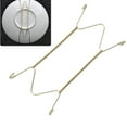 thumbnail image 6 of yotijay Plate Hangers Wall Mount Display Holder Golden Decorative Tray Dish Wire Hanger 7 Inch, 6 of 7
