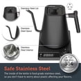 thumbnail image 5 of Gooseneck Electric Kettle with Precise Temperature Control, Ideal for Coffee and Tea, Stainless Stee, 5 of 5